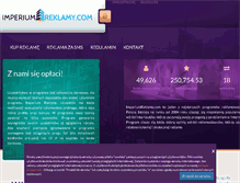 Tablet Screenshot of imperiumreklamy.com
